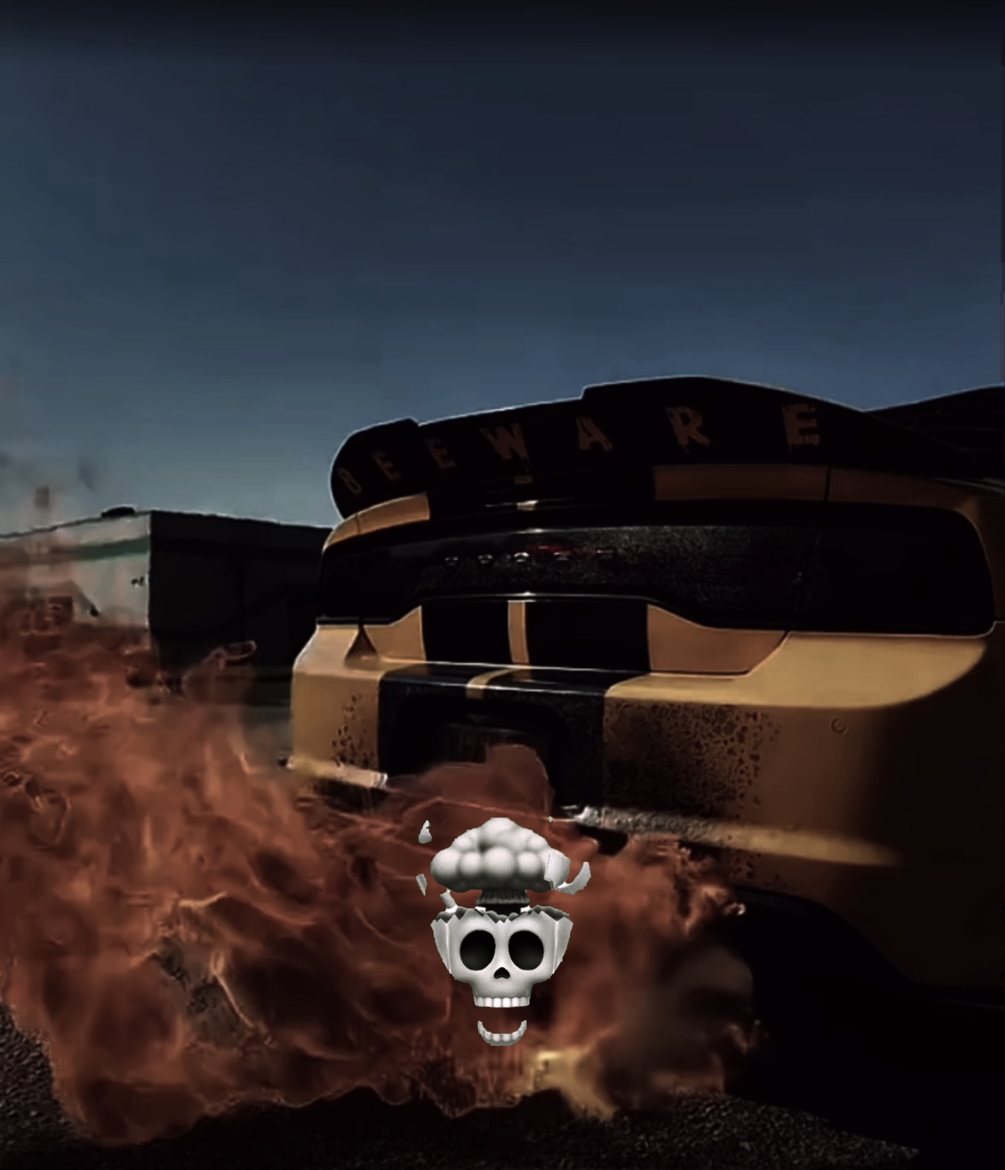 Skullface + voiture 💀🔥