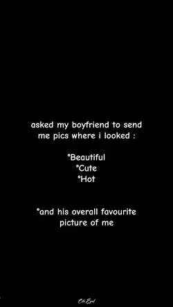 Ask my boyfriend