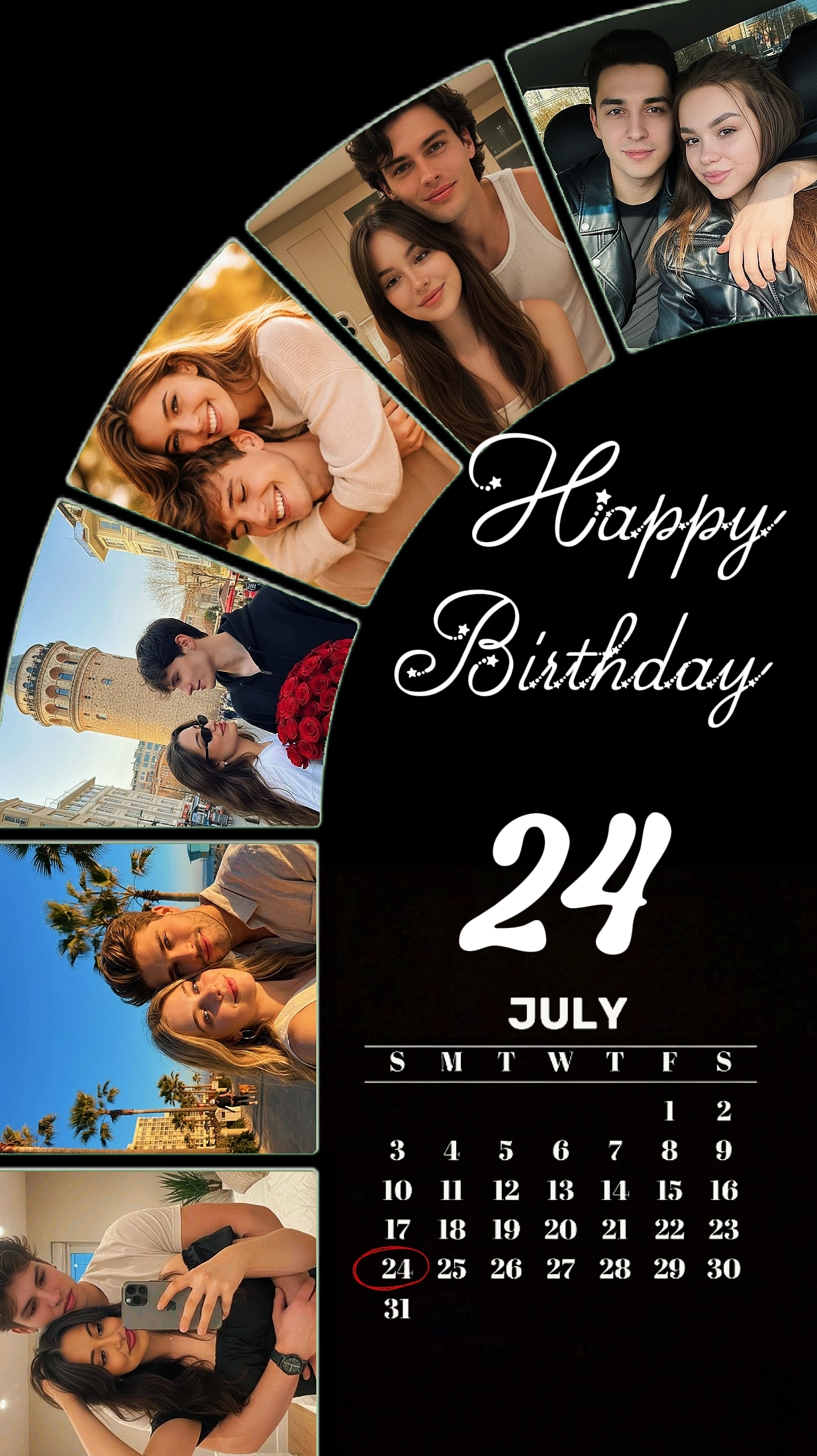 Anniversaire 24 juillet 
