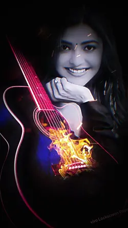 Guitar in Fire