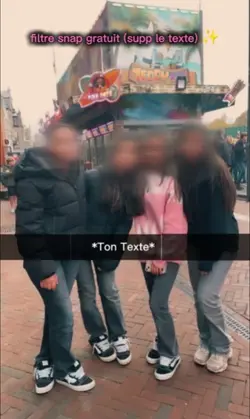 filtre snap gratuit 