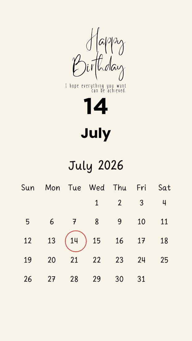 HBD 14 JUILLET
