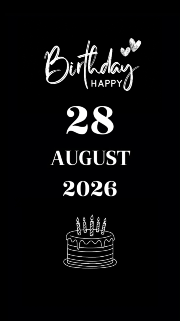 BDAY BROTHER 28 AUG