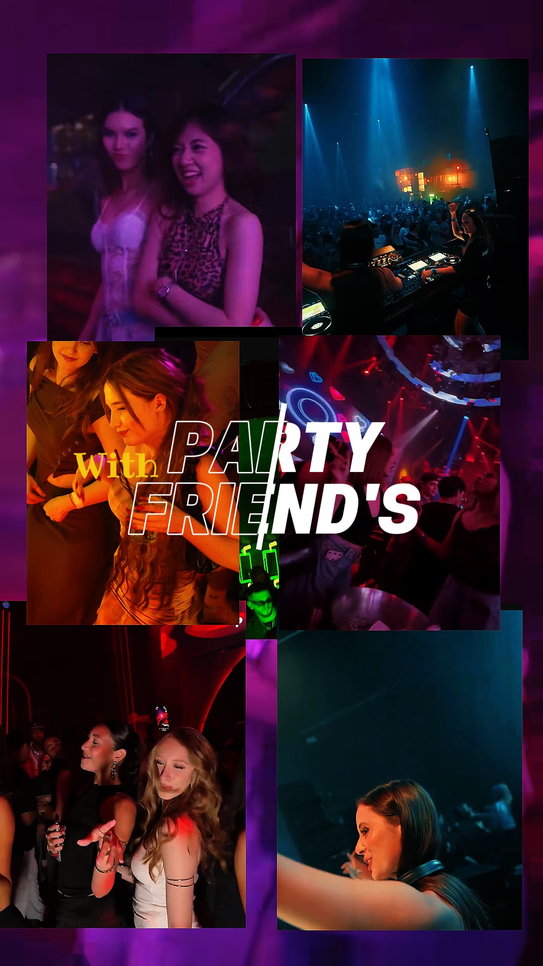 Fête avec des amis