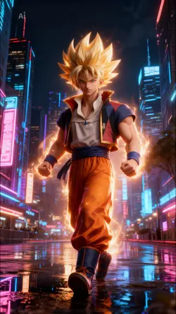 "Goku Auraa dragonbl