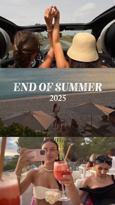End of summer ✨