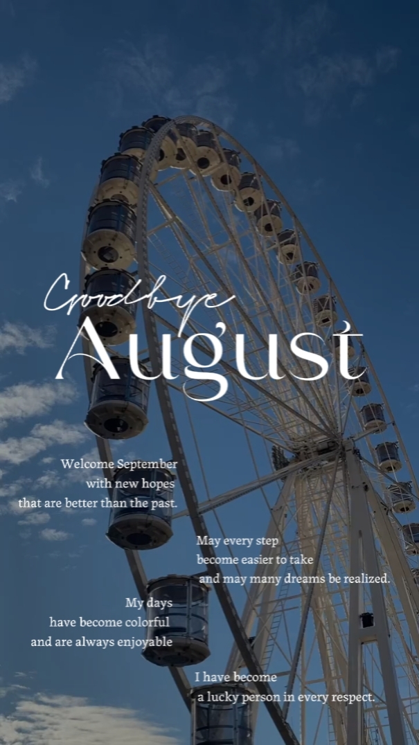 Adiós agosto
