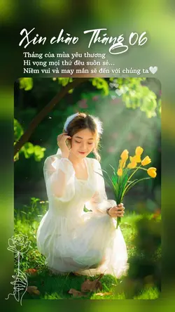 Xin chào tháng 6