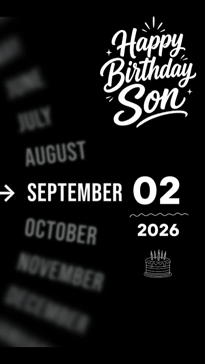 HBD SON 02 SEPTEMBRE