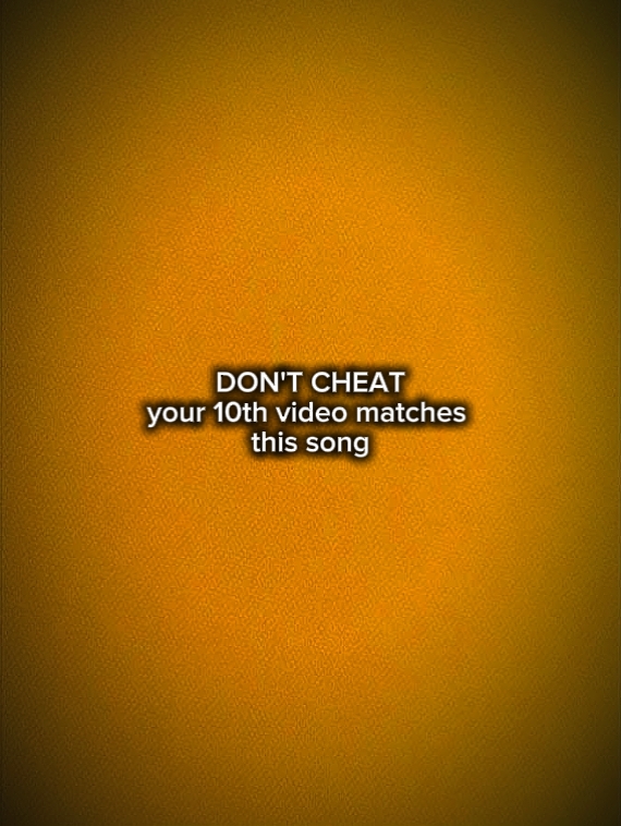 Don't Cheat 