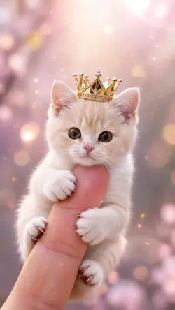 指先のにゃんこ👑ティアラver