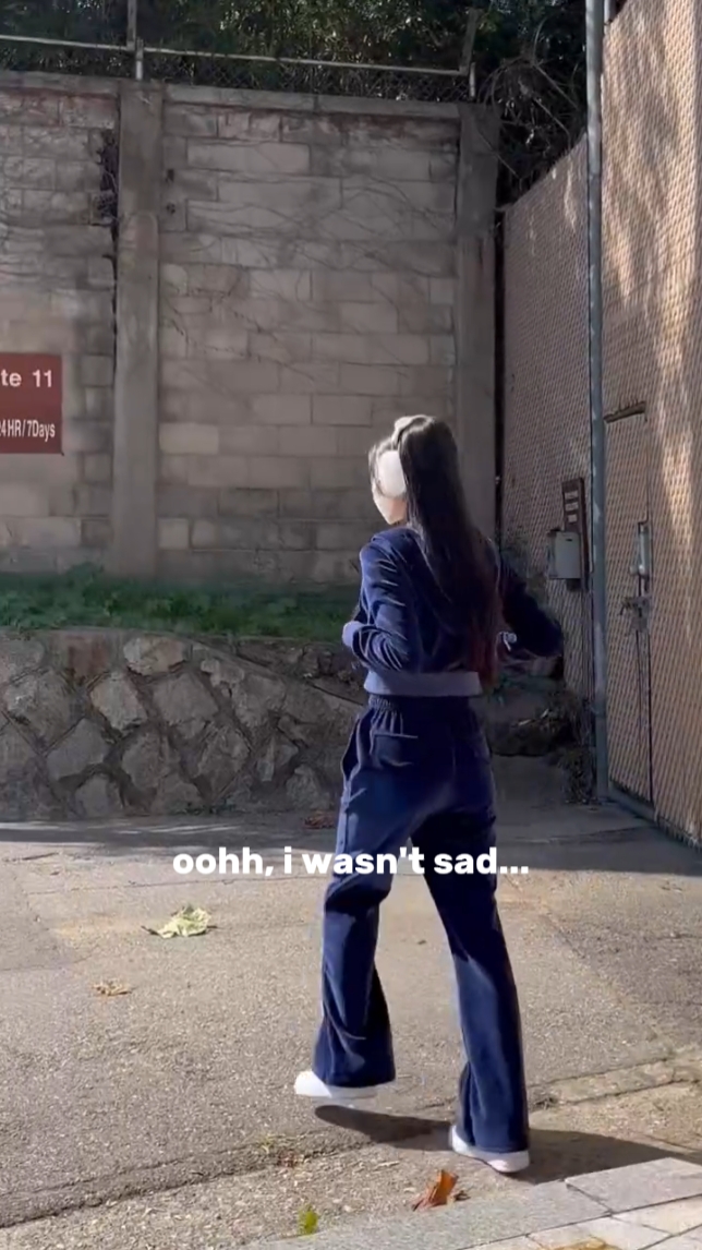 ohh i wasn't sad..