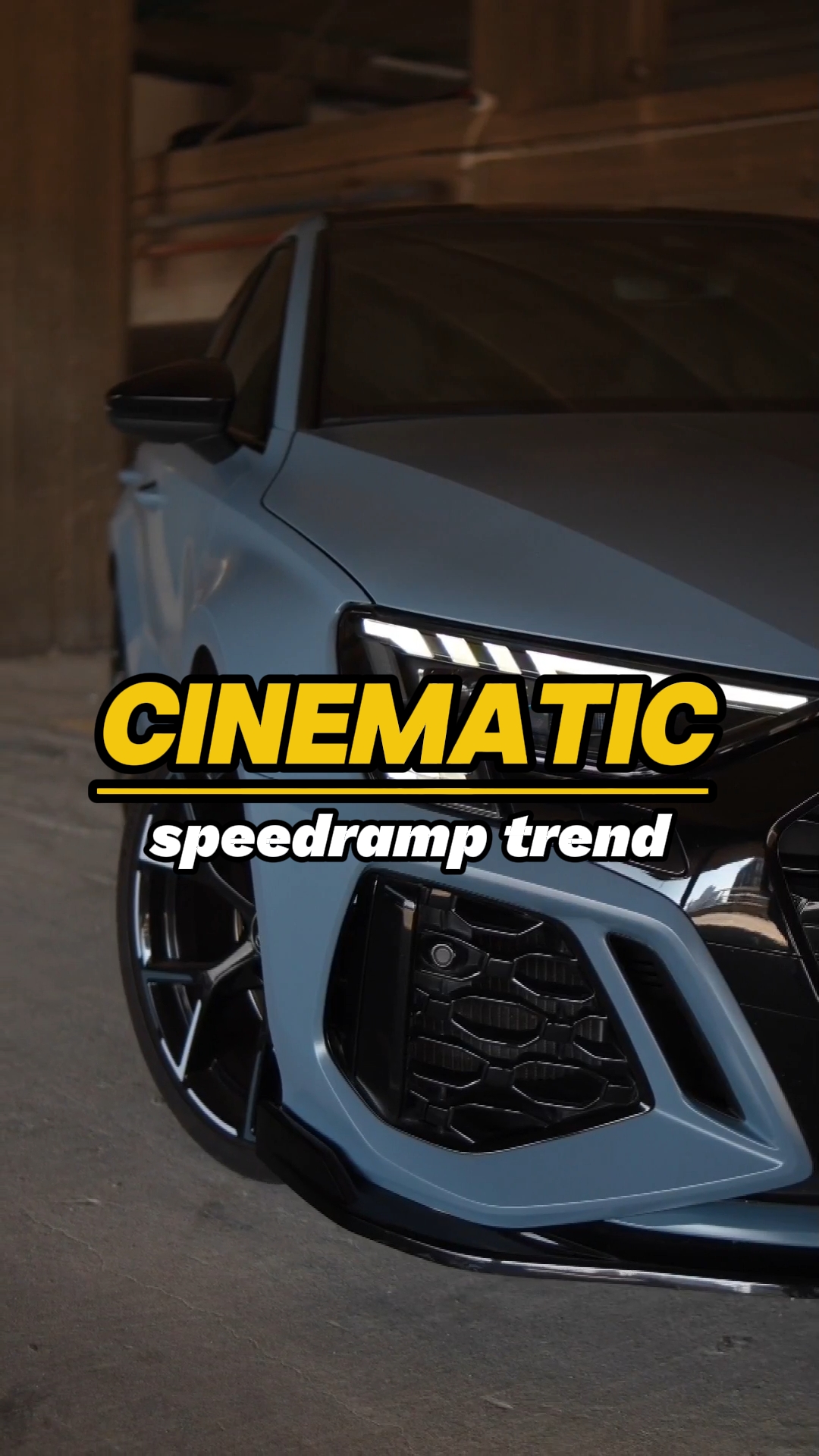 Rampa de velocidade cinematográfica