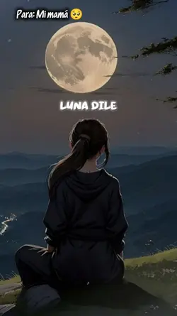 Luna dile que la amo