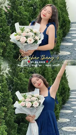 Xin chào tháng 4