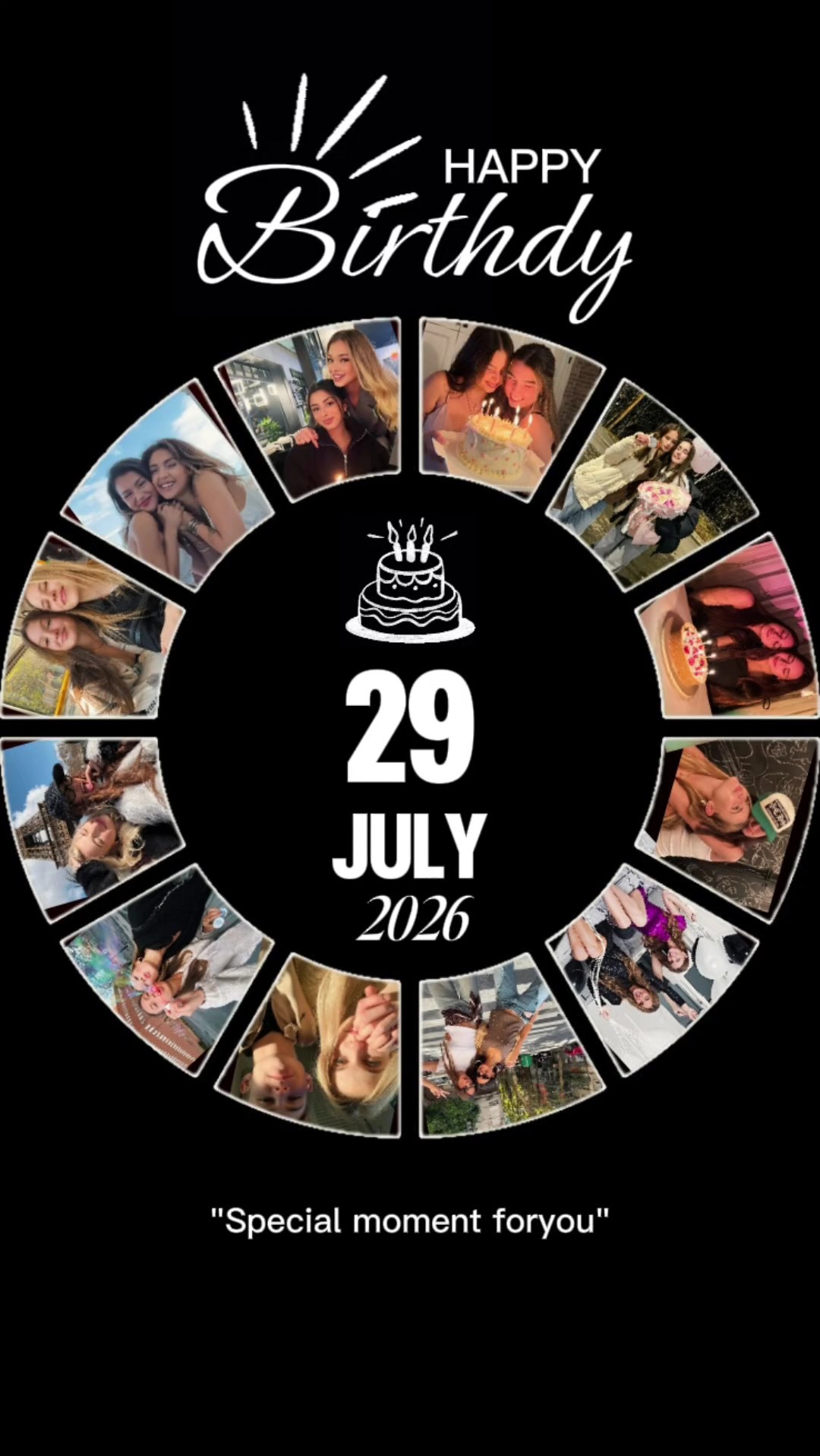 Cumpleaños 29 de julio