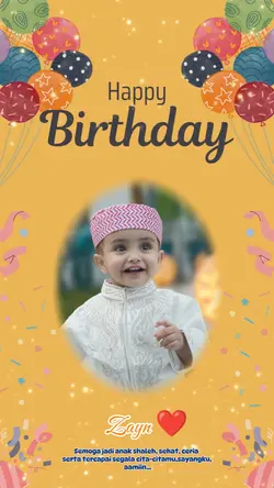Ucapan ultah anak