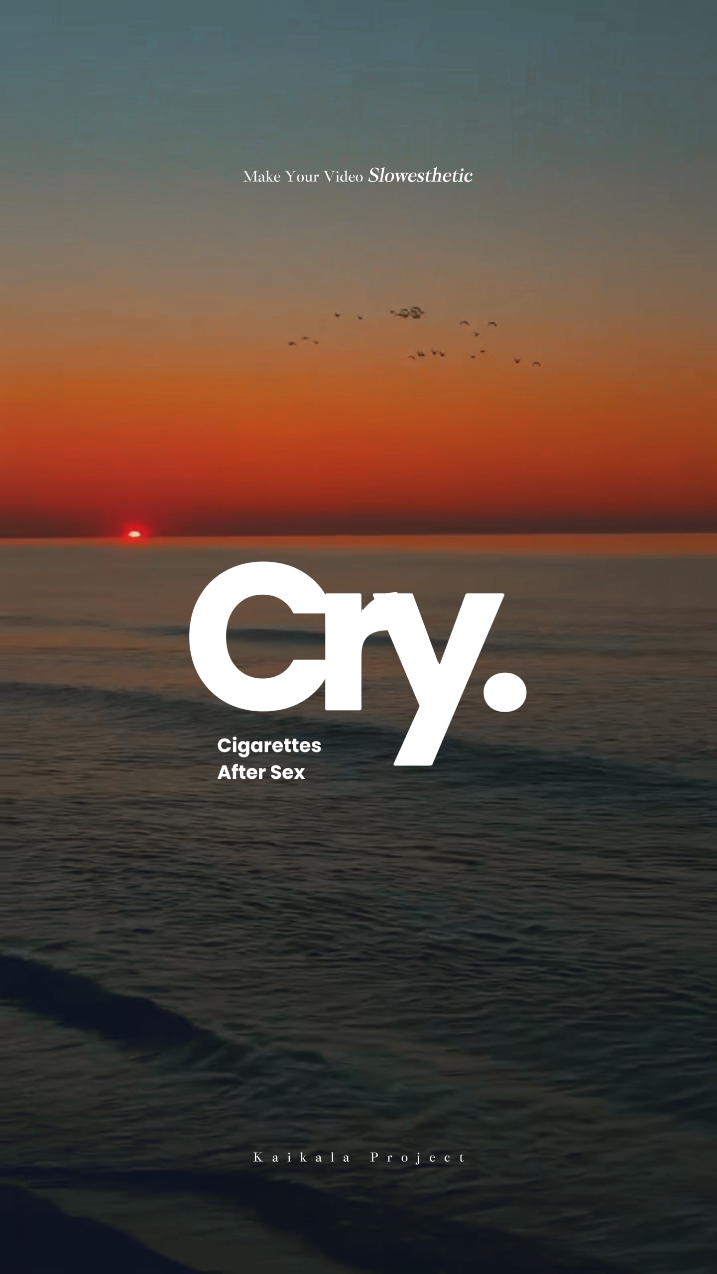 Cry - Cas Slowmo