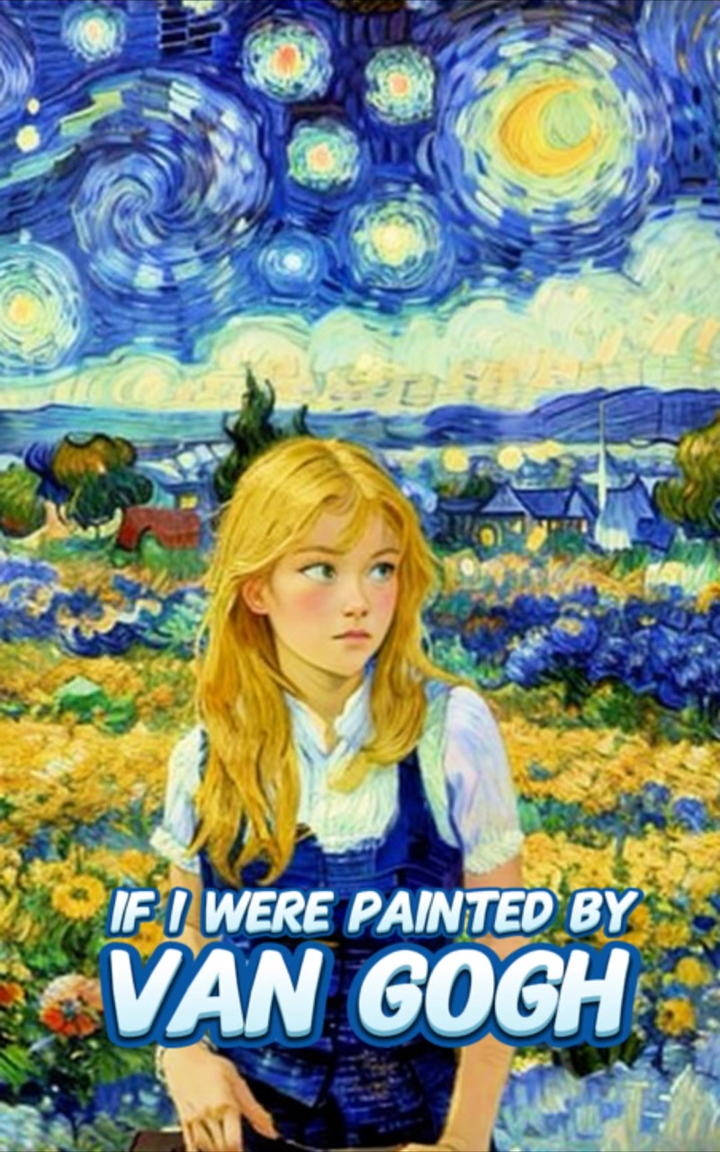 VAN GOGH Malerei AI