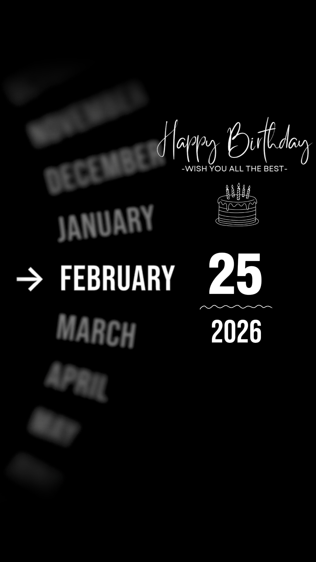 DOĞUM GÜNÜ KARDEŞ 25 FEBR
