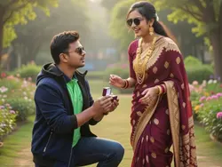 Ai Couple Love Photo