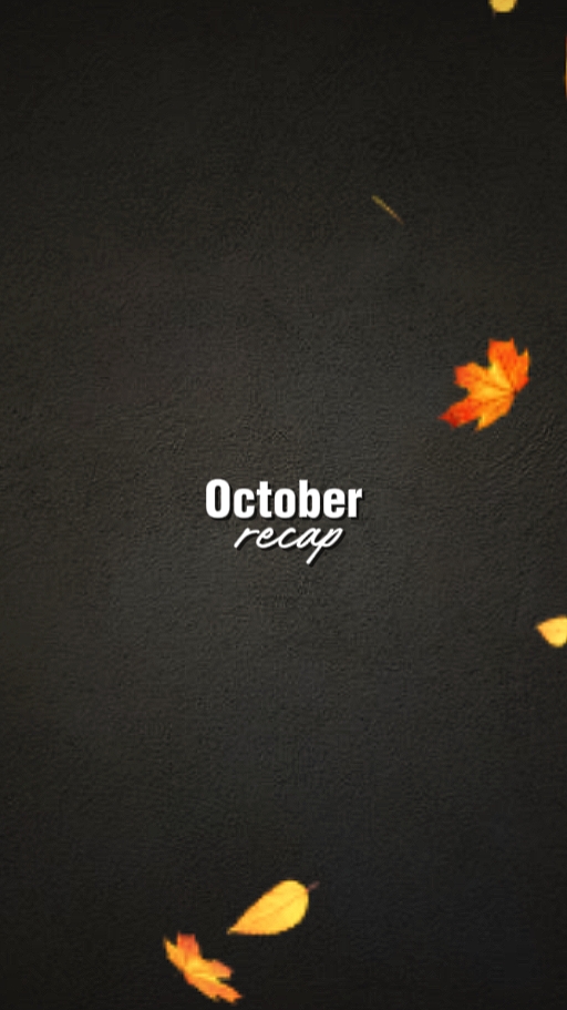 Récapitulatif d'octobre