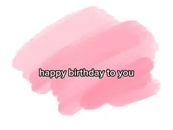 Happy bday 🥳 