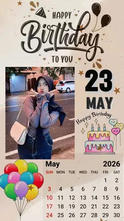 23 May Brithday 