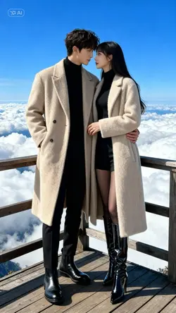 Ghép ảnh biển mây 