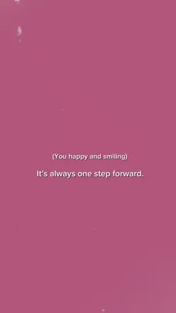One step forward