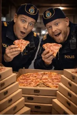 Polis-pizza