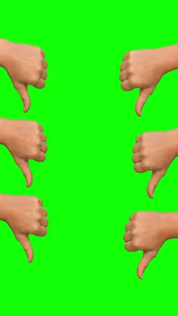 Thumbs down