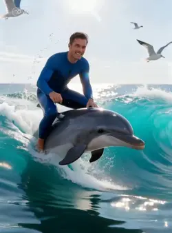 ocean ride dolphin