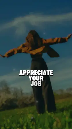 APPRECIATE YOUR JOB