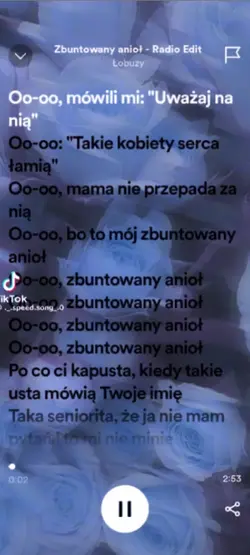 tekst nie mój