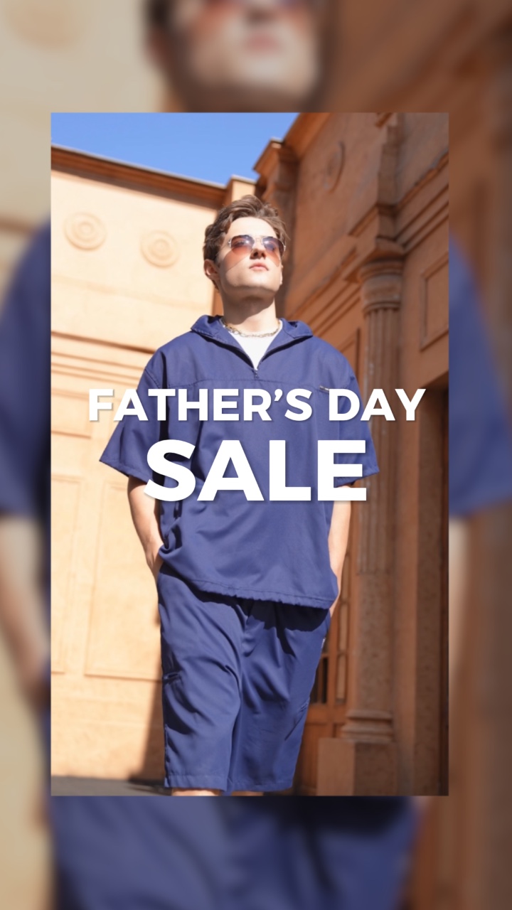 Clothing Industry Special Father’s Day Sale In Trendy Style
