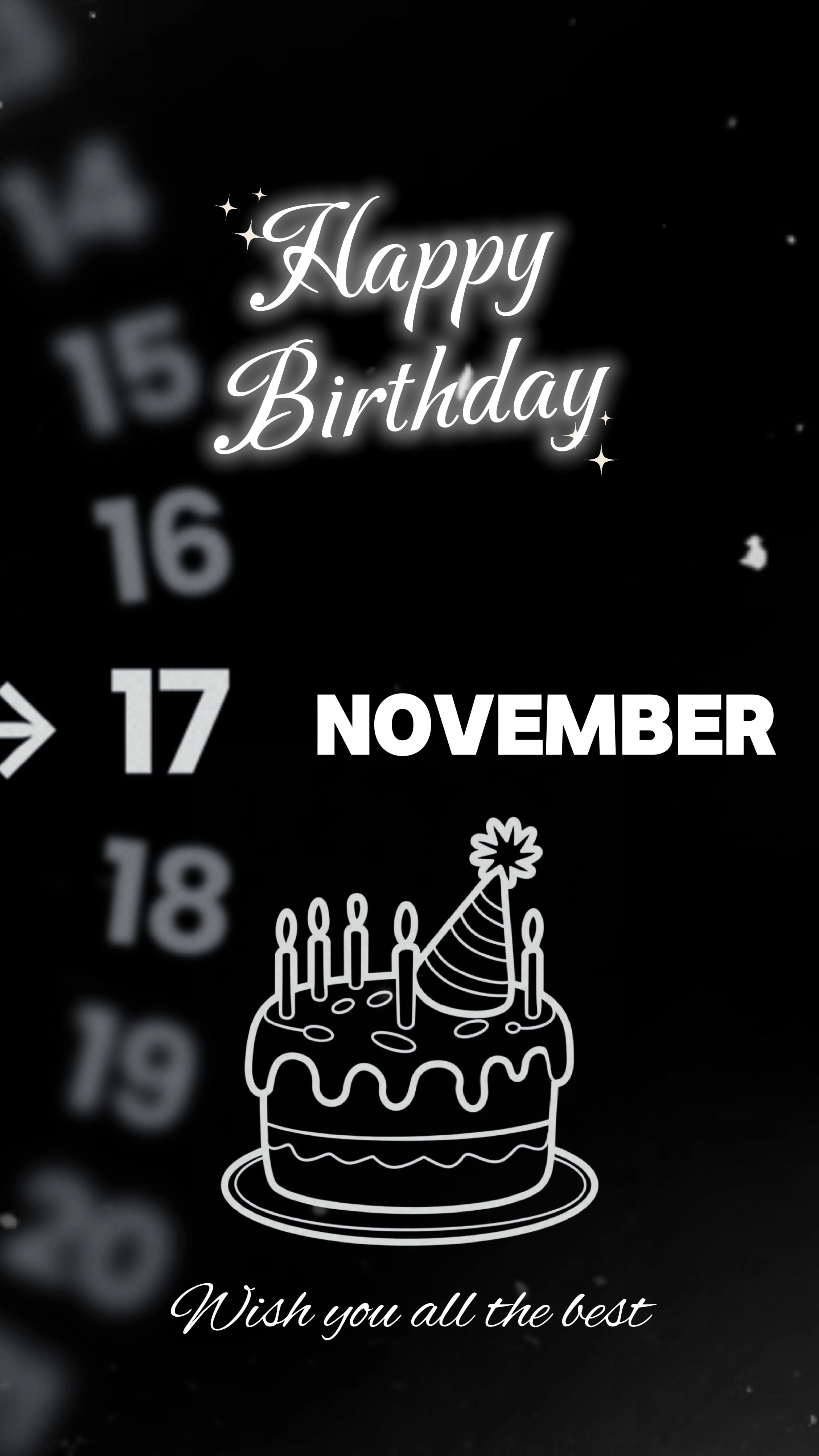 Hbd 17 de novembro