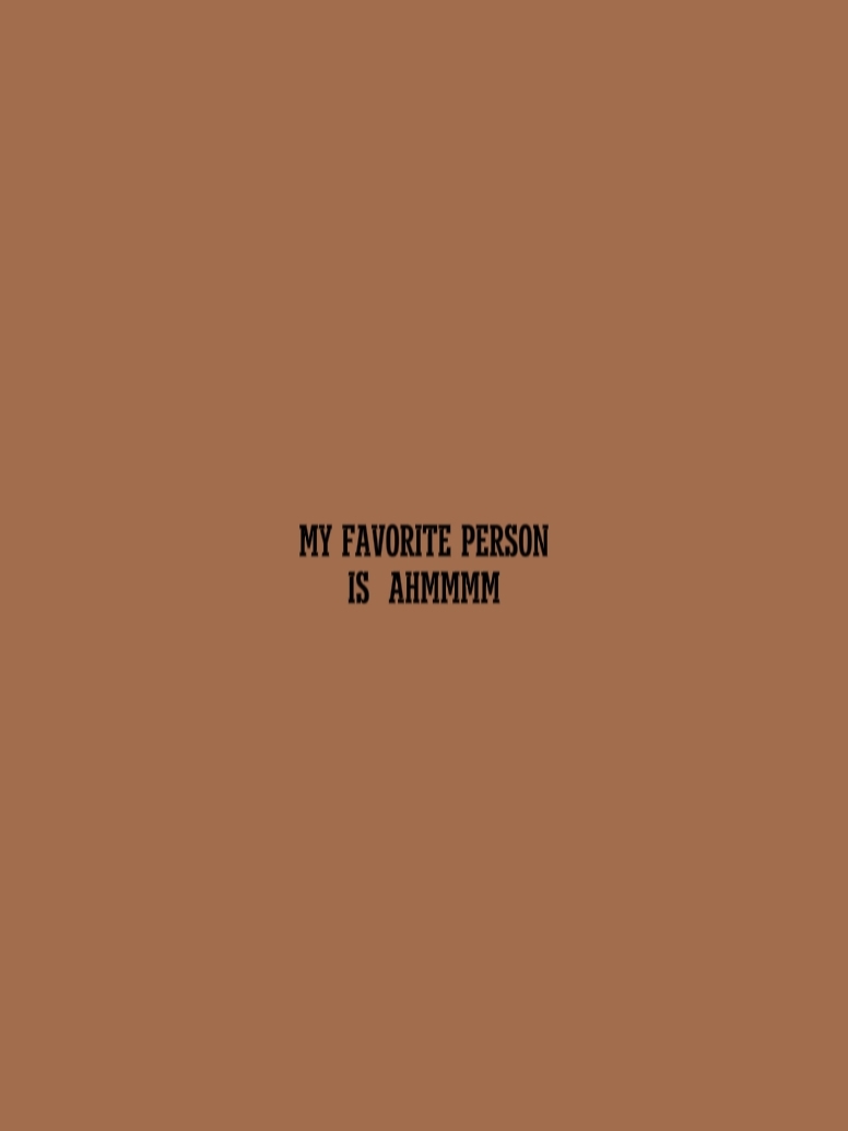 Mi persona favorita