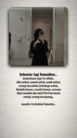 sebentar lg ramadhan