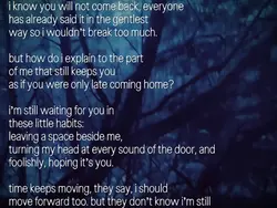 ik u wont comeback