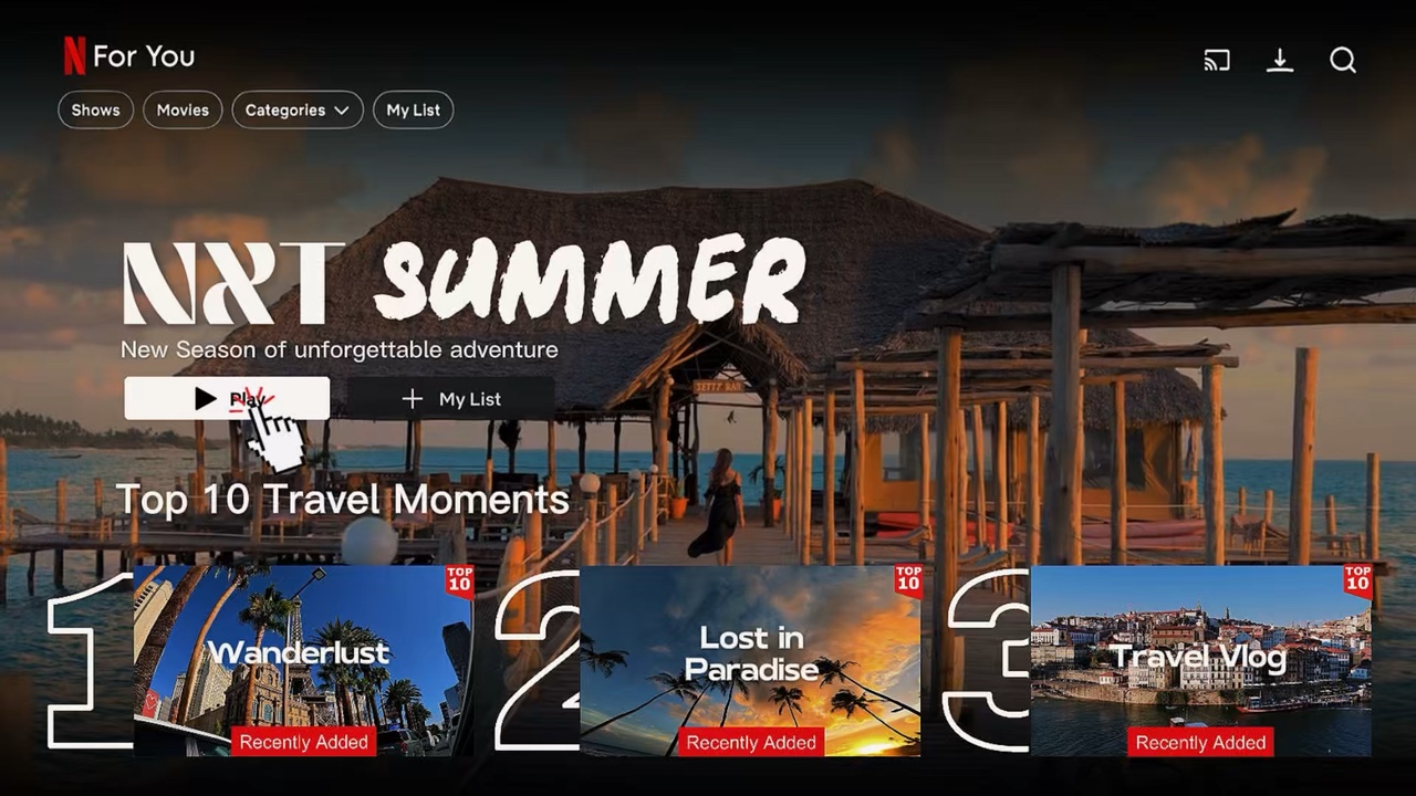VLOG DE VOYAGE NETFLIX