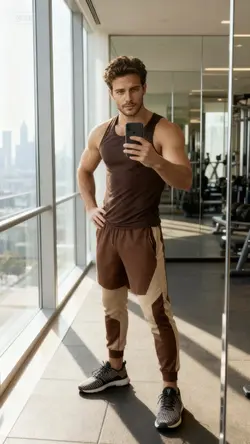 AI Mirror Selfie Gym