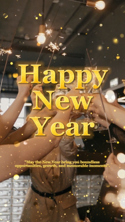 Selamat tahun baru! 