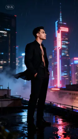 elegant man aura