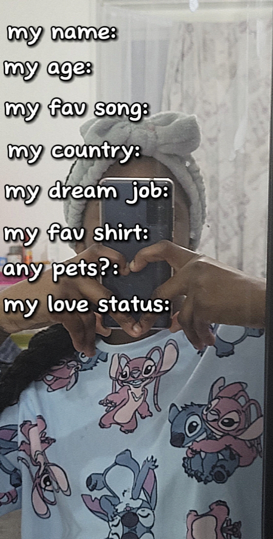all about me!!