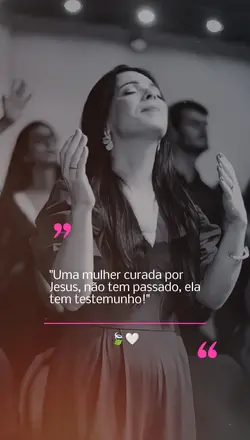 "Uma mulher curada p