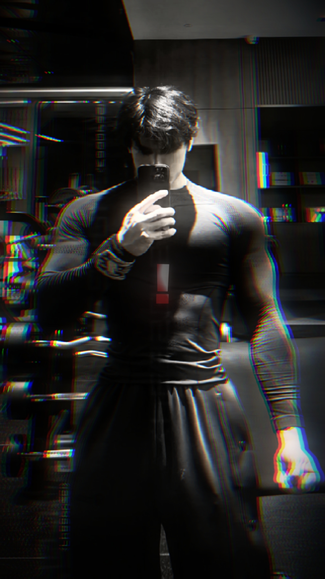 Pegadora x gimnasio oscuro