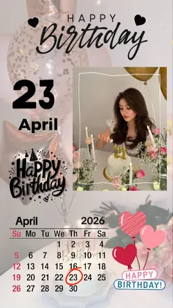 hbd 23April