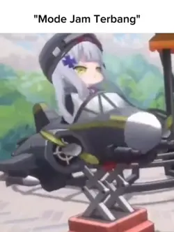 mode jam terbang on 