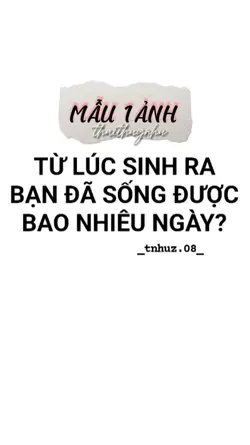 Mẫu 1 ảnh